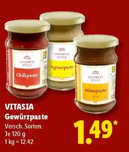 Lidl VITASIA Gewürzpaste Angebot