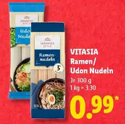 Lidl VITASIA Ramen/ Udon Nudeln Angebot
