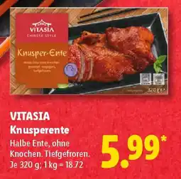 Lidl VITASIA Knusperente Angebot