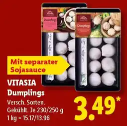 Lidl VITASIA Dumplings Angebot