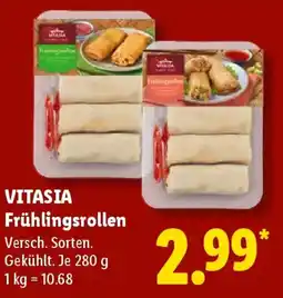 Lidl VITASIA Frühlingsrollen Angebot