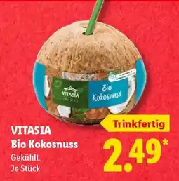 Lidl VITASIA Bio Kokosnuss Angebot