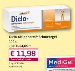 Guten Tag Apotheke Diclo-ratiopharm® Schmerzgel Angebot
