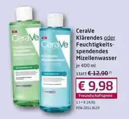 Guten Tag Apotheke CeraVe Klärendes oder Feuchtigkeits-spendendes Mizellenwasser Angebot