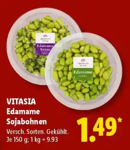 Lidl VITASIA Edamame Sojabohnen Angebot