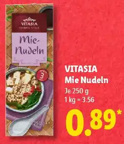 Lidl VITASIA Mie Nudeln Angebot