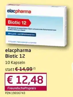 Guten Tag Apotheke elacpharma Biotic 12 Angebot
