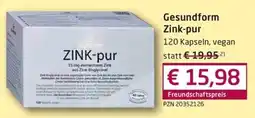 Guten Tag Apotheke Gesundform Zink-pur Angebot