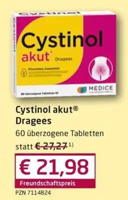 Guten Tag Apotheke Cystinol akut Dragees Angebot