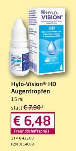 Guten Tag Apotheke Hylo-Vision® HD Augentropfen Angebot