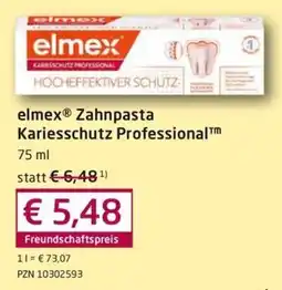 Guten Tag Apotheke elmex Zahn pasta Kariesschutz Professional Angebot