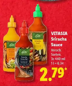 Lidl VITASIA Sriracha Sauce Angebot