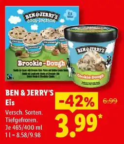 Lidl BEN&JERRY'S Eis Angebot