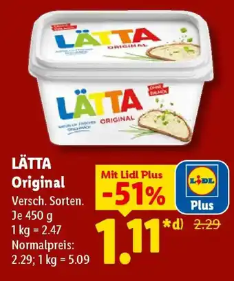 LÄTTA Original