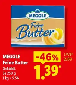 Lidl MEGGLE Feine Butter Angebot