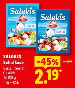 Lidl SALAKIS Schafkäse Angebot