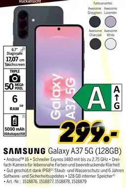 MEDIMAX SAMSUNG Galaxy A37 5G (128GB) Angebot
