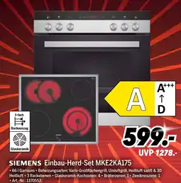 MEDIMAX SIEMENS Einbau-Herd-Set MKE2KA175 Angebot