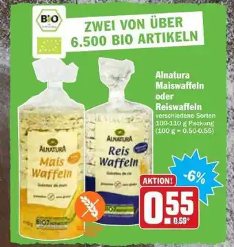 dodenhof Alnatura Maiswaffeln Oder Reiswaffeln Angebot