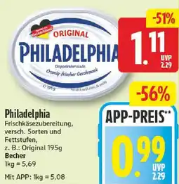 NP Discount Philadelphia Angebot