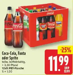 NP Discount Coca-Cola, Fanta oder Sprite Angebot