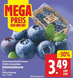 NP Discount EDEKA Heimatliebe Kulturheidelbeeren Angebot