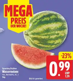 NP Discount Wassermelone Angebot