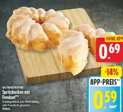 NP Discount Gut&Günstig Spritzkuchen mit Fondant Angebot
