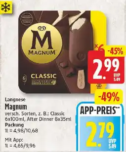 NP Discount Langnese Magnum Angebot