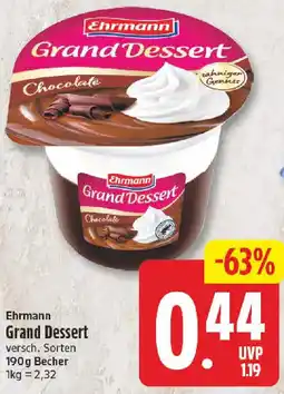 NP Discount Ehrmann Grand Dessert Angebot