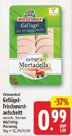 NP Discount Wiesenhof Geflügel Frischwurstaufschnitt Angebot