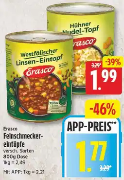 NP Discount Erasco Feinschmeckereintöpfe Angebot
