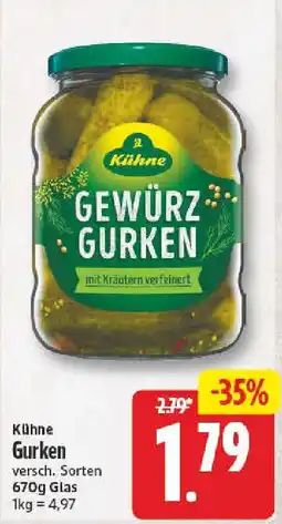 NP Discount Kühne Gurken Angebot