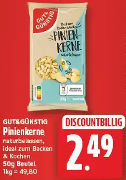 NP Discount Gut&Günstig Pinienkerne Angebot