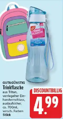 NP Discount Gut&Günstig Trinkflasche Angebot