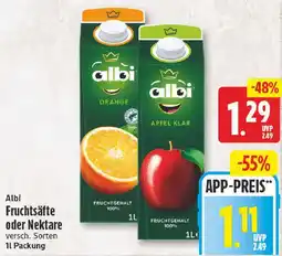 NP Discount Albi Fruchtsäfte oder Nektare Angebot