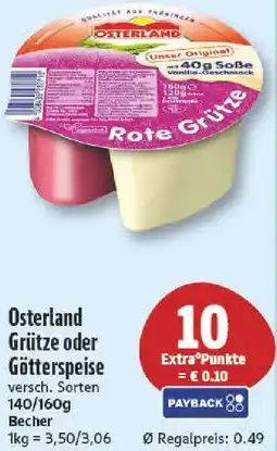 NP Discount Osterland Grütze oder Götterspeise Angebot