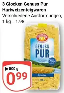 Globus 3 Glocken Genuss Pur Hartweizenteigwaren Angebot