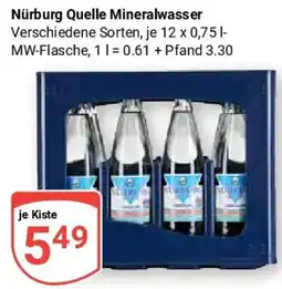 Globus Nürburg Quelle Mineralwasser Angebot