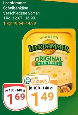 Globus Leerdammer Scheibenkäse Angebot