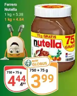 Globus Ferrero Nutella Angebot