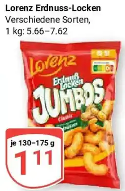 Globus Lorenz Erdnuss-Locken Angebot