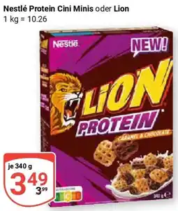 Globus Nestlé Protein Cini Minis oder Lion Angebot