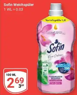 Globus Sofin Weichspüler Angebot