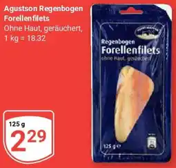 Globus Agustson Regenbogen Forellenfilets Angebot