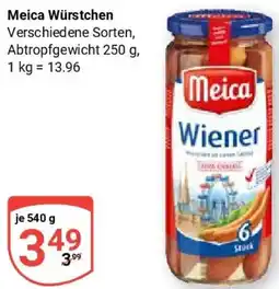 Globus Meica Würstchen Angebot