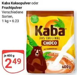 Globus Kaba Kakaopulver oder Fruchtpulver Angebot