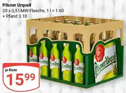 Globus Pilsner Urquell Angebot
