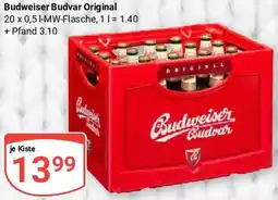 Globus Budweiser Budvar Original Angebot