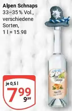 Globus Alpen Schnaps Angebot